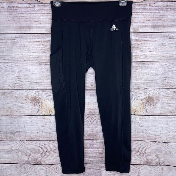Adidas Leggings Woman’s Size S/P - Picture 2 of 6